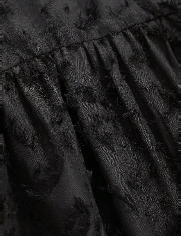 Rochie lunga Friful, negru