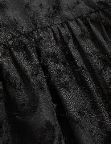 Rochie lunga Friful, negru