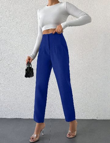 Pantaloni SHEIN, albastru