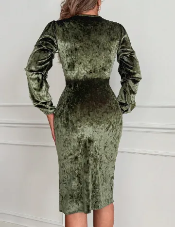 Rochie medie SHEIN, verde