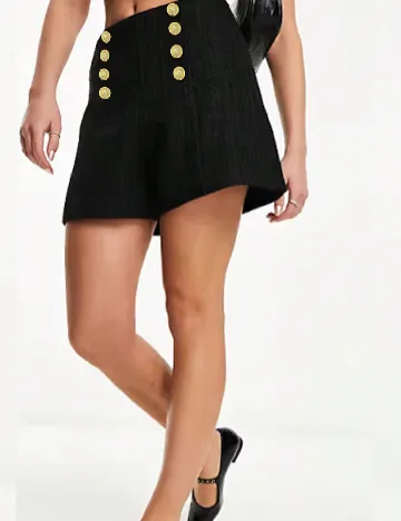 Pantaloni scurti SHEIN, negru