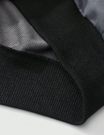 Hanorac Romwe, negru/gri