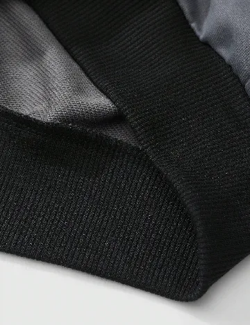 Hanorac Romwe, negru/gri