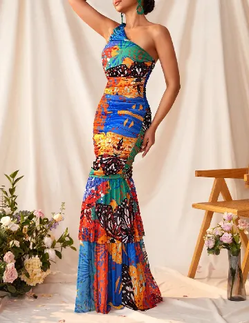 Rochie lunga SHEIN, mix culori