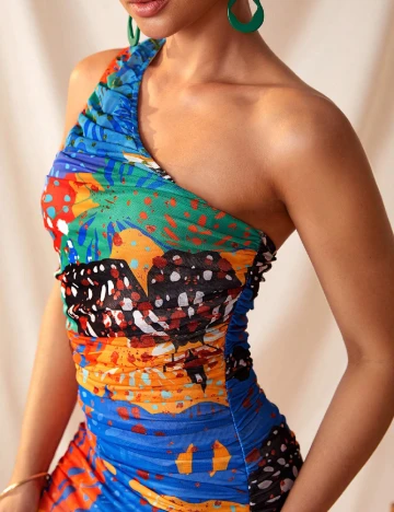 Rochie lunga SHEIN, mix culori