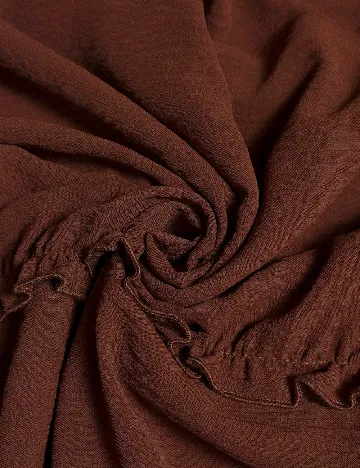 Rochie medie SHEIN CURVE, maro