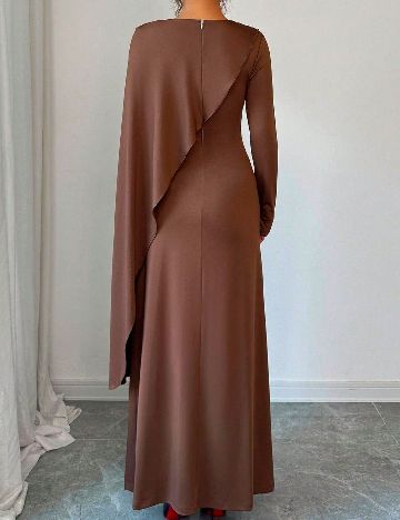 Rochie lunga SHEIN, maro