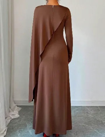 Rochie lunga SHEIN, maro