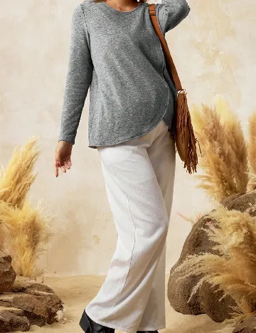 Bluza SHEIN Maternity, gri