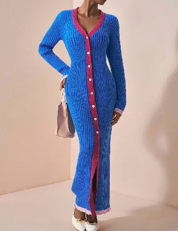 Rochie lunga SHEIN, albastru