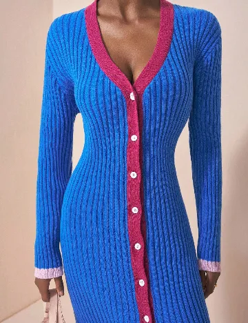 Rochie lunga SHEIN, albastru