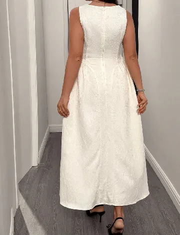 Rochie lunga SHEIN CURVE, crem