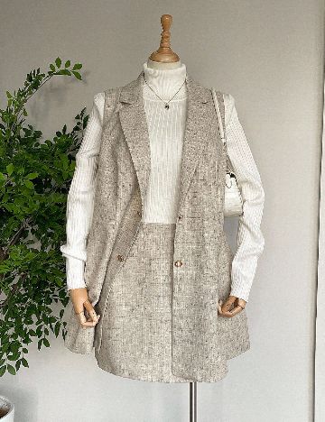 Compleu SHEIN CURVE, bej