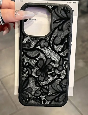 Husa iPhone 12 Mini SHEIN, negru