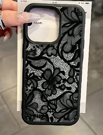 Husa iPhone 12 Mini SHEIN, negru