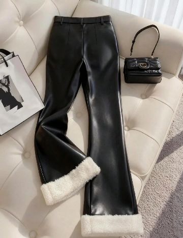 Pantaloni SHEIN, negru