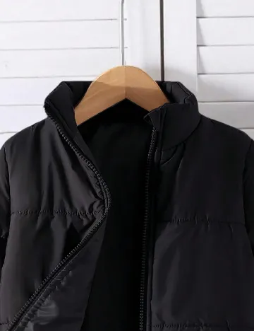 Geaca Shein Kids, negru