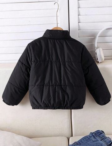 Geaca Shein Kids, negru