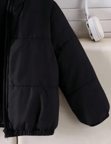 Geaca Shein Kids, negru