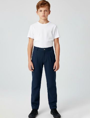 Pantaloni Zara, albastru