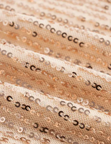 Rochie scurta SHEIN, crem