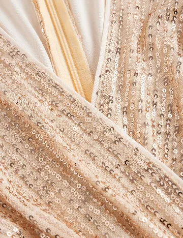 Rochie scurta SHEIN, crem