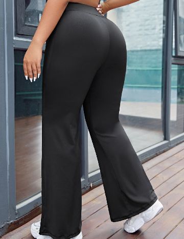 Pantaloni SHEIN CURVE, negru