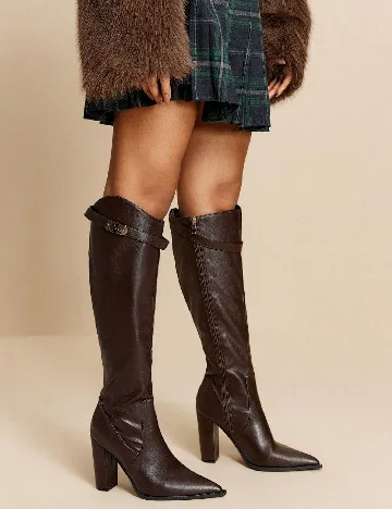 Cizme SHEIN, maro