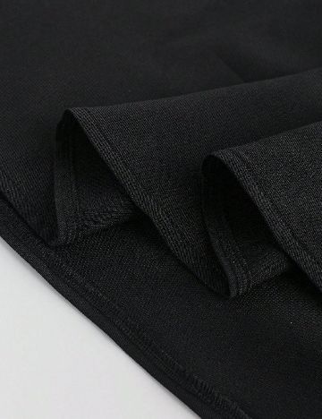 Fusta SHEIN CURVE, negru