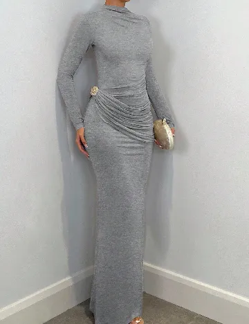 Rochie lunga SHEIN, gri