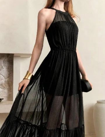 Rochie lunga SHEIN, negru