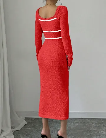 Rochie medie SHEIN, rosu