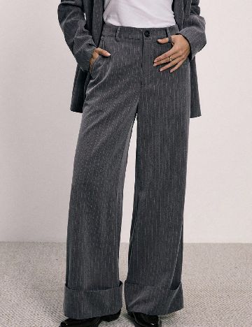 Pantaloni SHEIN, gri