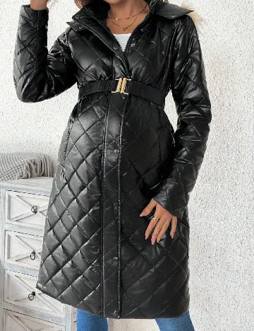 Geaca SHEIN Maternity, negru