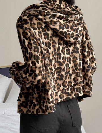 Hanorac Dazy, animal print
