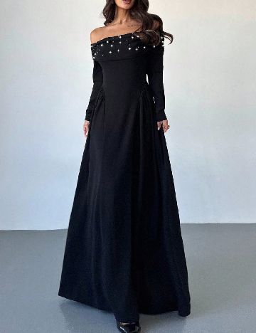 Rochie lunga SHEIN, negru