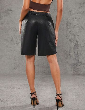 Pantaloni scurti SHEIN, negru