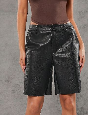 Pantaloni scurti SHEIN, negru