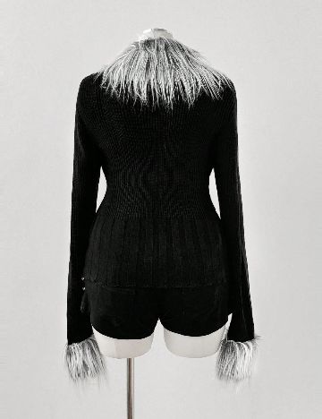 Jacheta SHEIN CURVE, negru