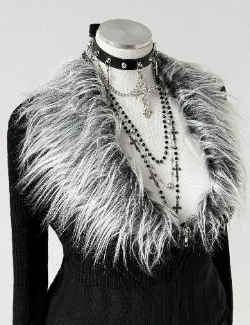 Jacheta SHEIN CURVE, negru