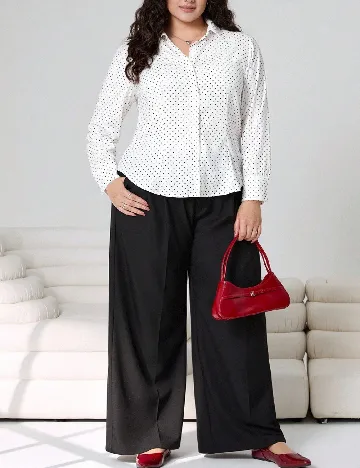 Camasa SHEIN CURVE, alb