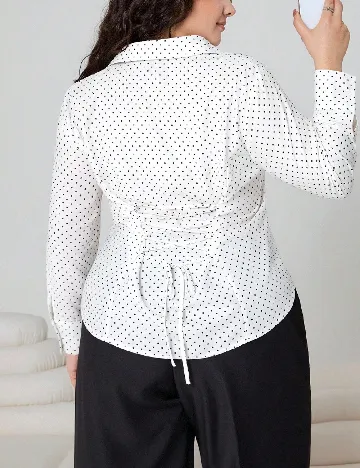 Camasa SHEIN CURVE, alb