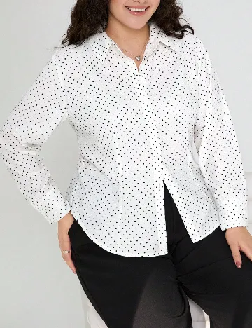 Camasa SHEIN CURVE, alb