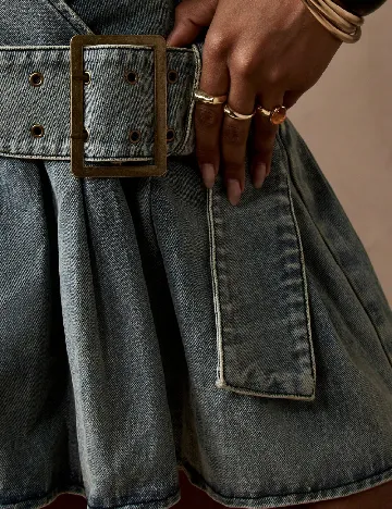 Rochie scurta Missguided, albastru