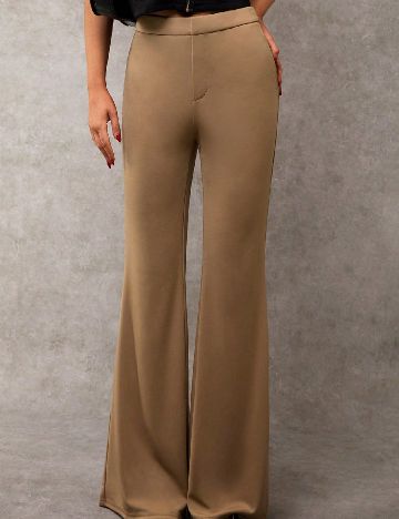Pantaloni SHEIN, maro