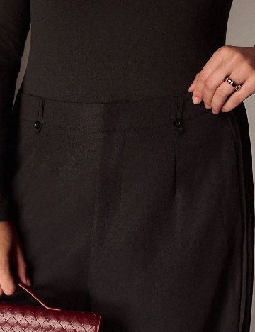 Pantaloni SHEIN CURVE, negru