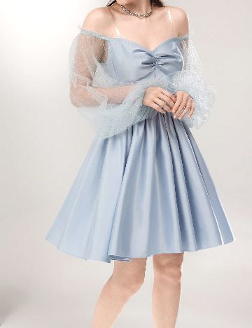 Rochie scurta SHEIN, bleu