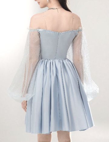 Rochie scurta SHEIN, bleu