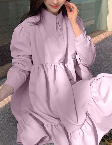 Rochie scurta Dazy, lila