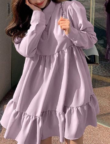 Rochie scurta Dazy, lila